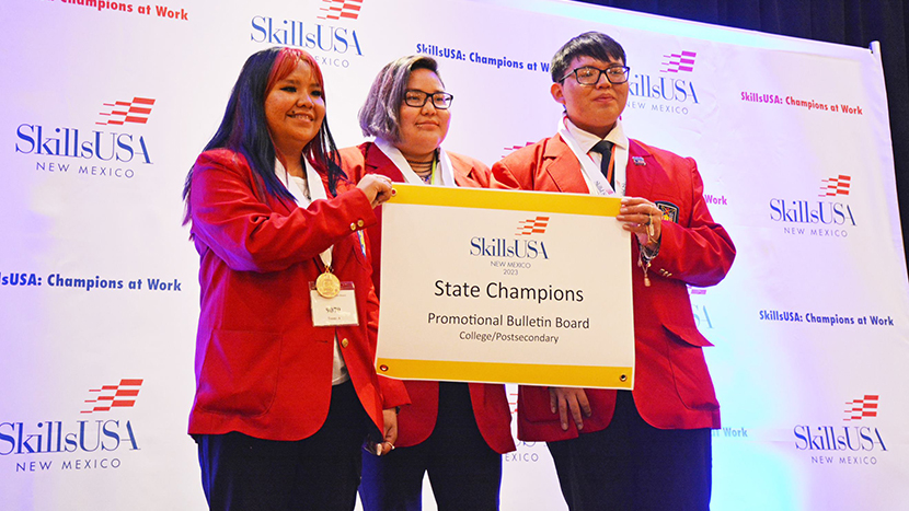 7 自慰视频-G students win state SkillsUSA gold